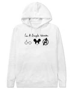 I'm A Simple Woman Hoodie