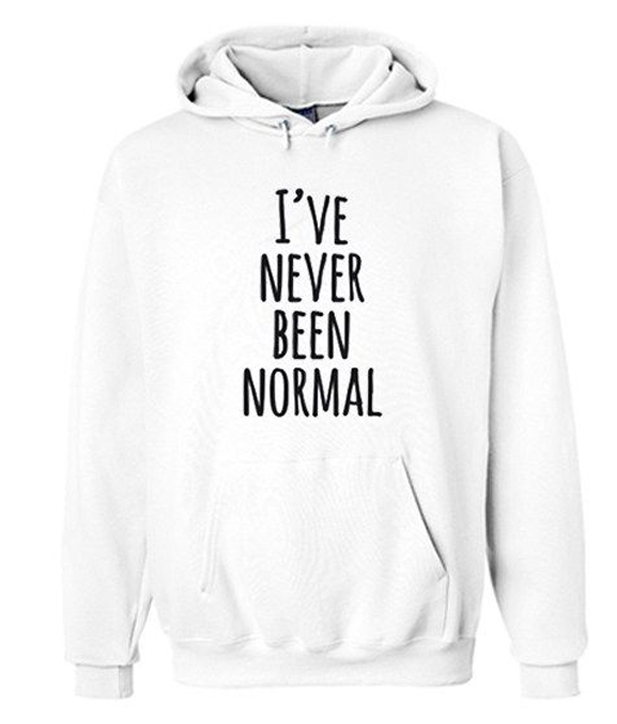 never been normal t shirt