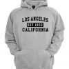 Los Angeles California Est 1850 Hoodie