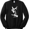 Aint Laurent Gun Sweatshirt