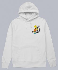 Bart Simpson Peace Man Hoodie