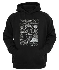 Bastille Collage Art Hoodie