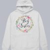 Big Sister Floral Hoodie