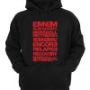 Eminem Albums List Hoodie