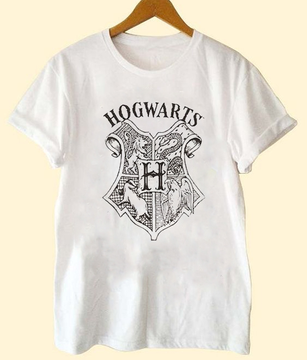 Harry Potter Hogwarts Crest Logo T-Shirt