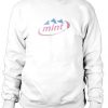 Mint Evian Logo Sweatshirt