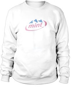 Mint Evian Logo Sweatshirt