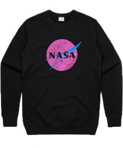Nasa Pink Logo Sweatshirt