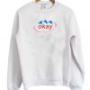 Okay Evian Logo Sweatshirt