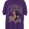 Los Angeles Lakers Donald Duck T-Shirt