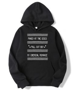 Panic At the Disco Fall Out Boy My Chemical Romance Hoodie