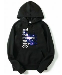 And In That Moment We Were Infinite Galaxy Hoodie
