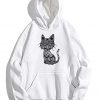 Aztec Patterned Cat Hoodie