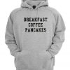 Breakfast Coffee Pancakes Hoodie