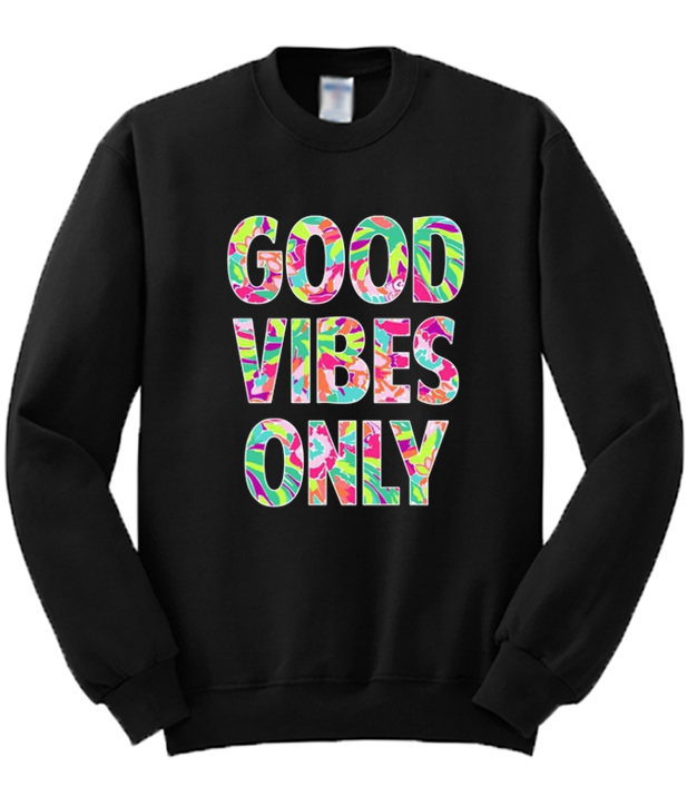 wild fox good vibes sweatshirt