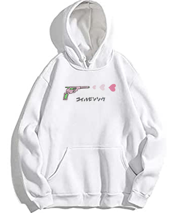 Gun Love Japanese Hoodie