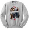 Horror IT Character Friends Halloween Upside Down Sweatshirt