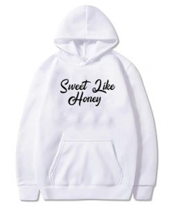 Sweet Like Honey Slogan Hoodie