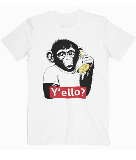 Yello Monkey T-shirt
