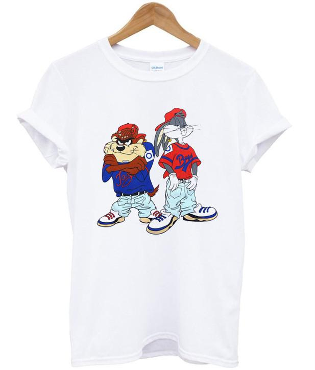 Bugs Bunny And Tasmanian Devil T-Shirt