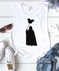 Darth Vader Mickey Baloon Tank Top