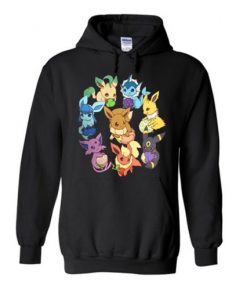 Eeveelution Eevee Evolution Hoodie