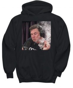 Elon Musk Smoking Weed On Joe Rogan Experience Hoodie