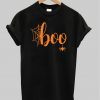 Boo Spider Halloween T-Shirt