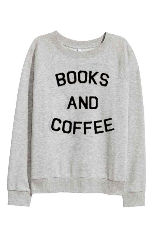 Books And Coffee Crewneck Sweatshirt