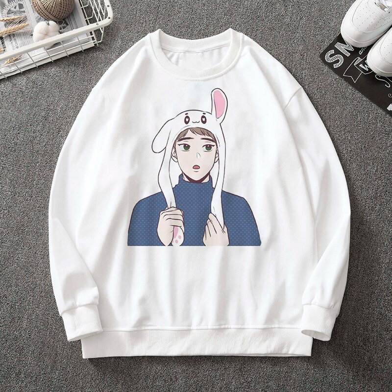 Yarichin Club Bunny Hat Sweatshirt