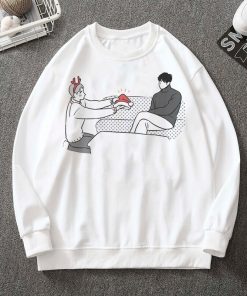 Yarichin Club Santa Hat Sweatshirt