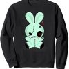 Green Voodoo Doll Goth Sweatshirt
