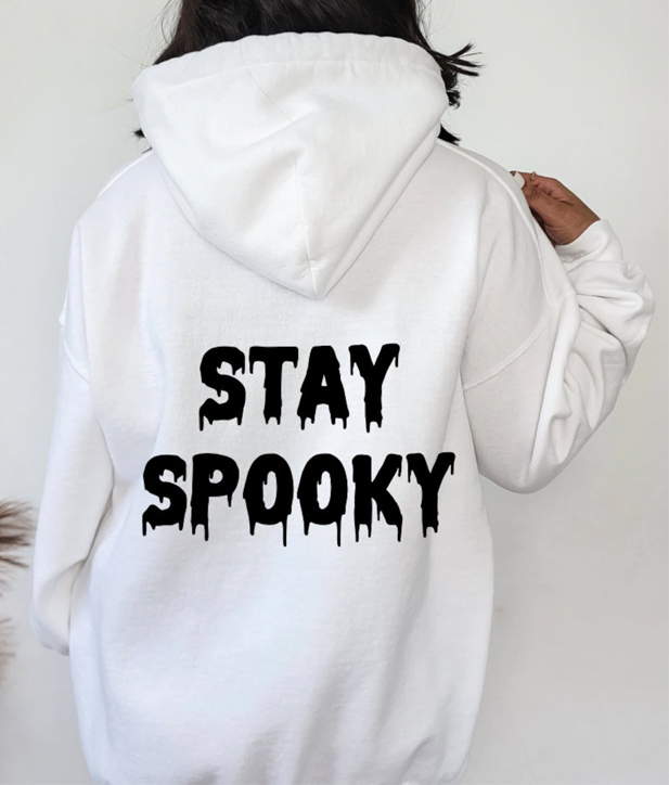 Stay Spooky Back Print Halloween Hoodie