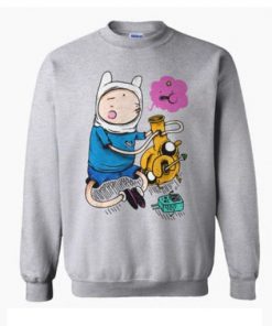 Adventure Time Funny Graphic Sweatshirt