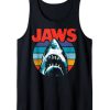 Jaws Retro Stiped Shark Tank Top