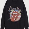 The Rolling Stones Crewneck Graphic Sweatshirt