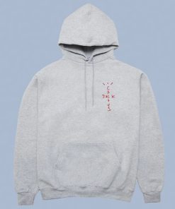 Cactus Jack Red Font Hoodie