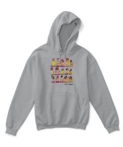Funny Las Vegas Pop Art Boobs Hoodie