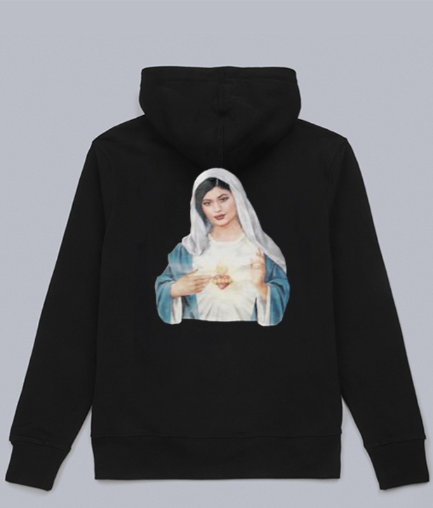 Holy Kylie Back Printed Hoodie