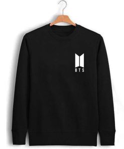 BTS Pocket Print Logo Sweatshirt
