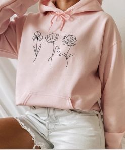 Flowers Pullover Hoodie