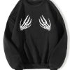 Boobs Skeleton Hand Sweatshirt