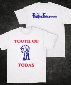 Youth Of Today Positive Force Records T-Shirt