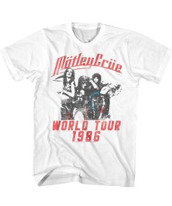Motley Crue World Tour Classic T Shirt