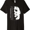 Halloween Michael Myers Large Face Premium T-Shirt