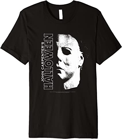 Halloween Michael Myers Large Face Premium T-Shirt