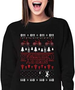 Merry Christmas Stranger Things Upside Down Sweatshirt