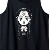 Satanic Goth Punk Girl Creepy Devil Pentagram Punk Rock Tank Top