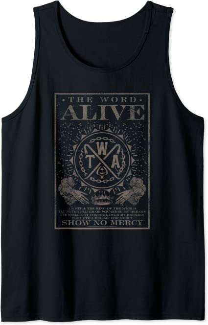 The Word Alive Show No Mercy Tank Top