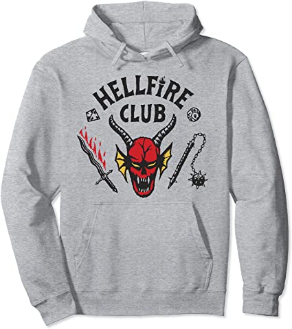 Stranger Things 4 Hellfire Club Pullover Hoodie